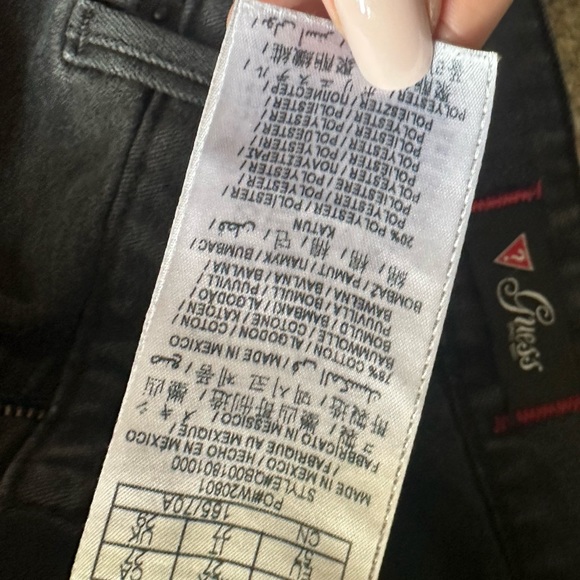 Guess Black Denim | size 27 | Preowned - Picture 2 of 6